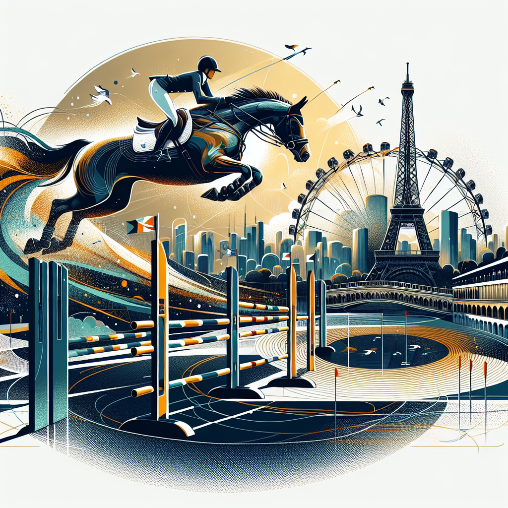 Triumphs, Drama, and Innovation: Equestrian Showjumping Shines at Paris 2024 Olympics- just horse riders