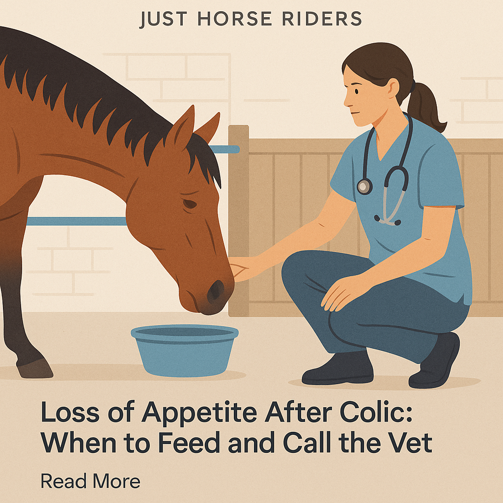 Loss Of Appetite After Colic: When To Feed And Call The Vet- just horse riders