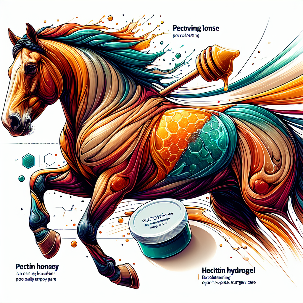 Pectin Honey Hydrogels Revolutionizing Equine Post Surgery Care- just horse riders