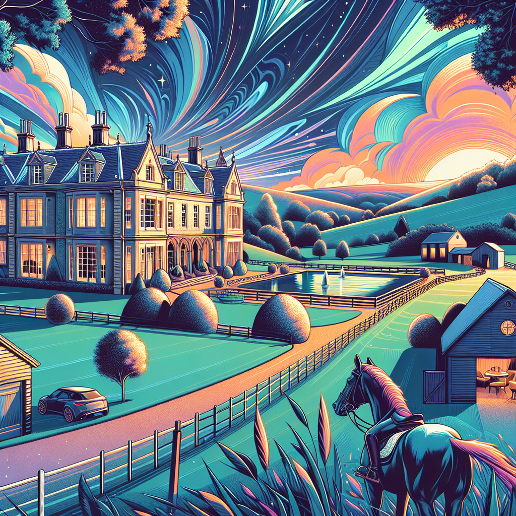 Explore A Breathtaking Mid-Devon Equestrian Estate With Historical Charm And Modern Luxuries- just horse riders