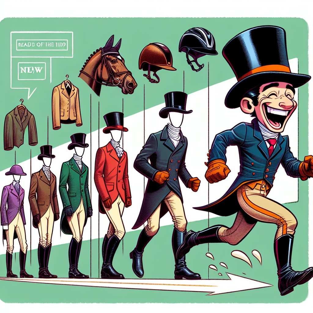 A Humorous Journey Through The Evolution Of Equestrian Fashion- just horse riders