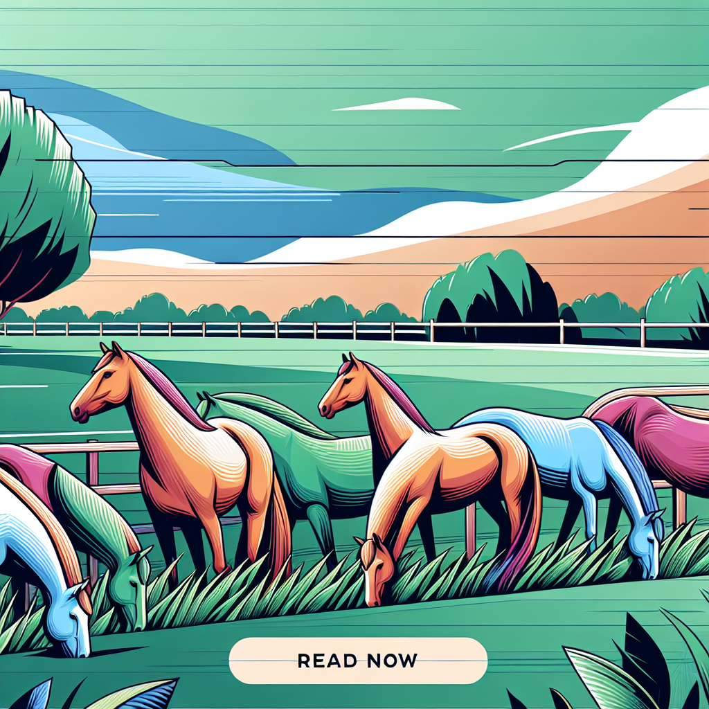 Creating a Balanced Diet for Your Equine Companions: A Comprehensive Guide to Strip Grazing for Horses- just horse riders