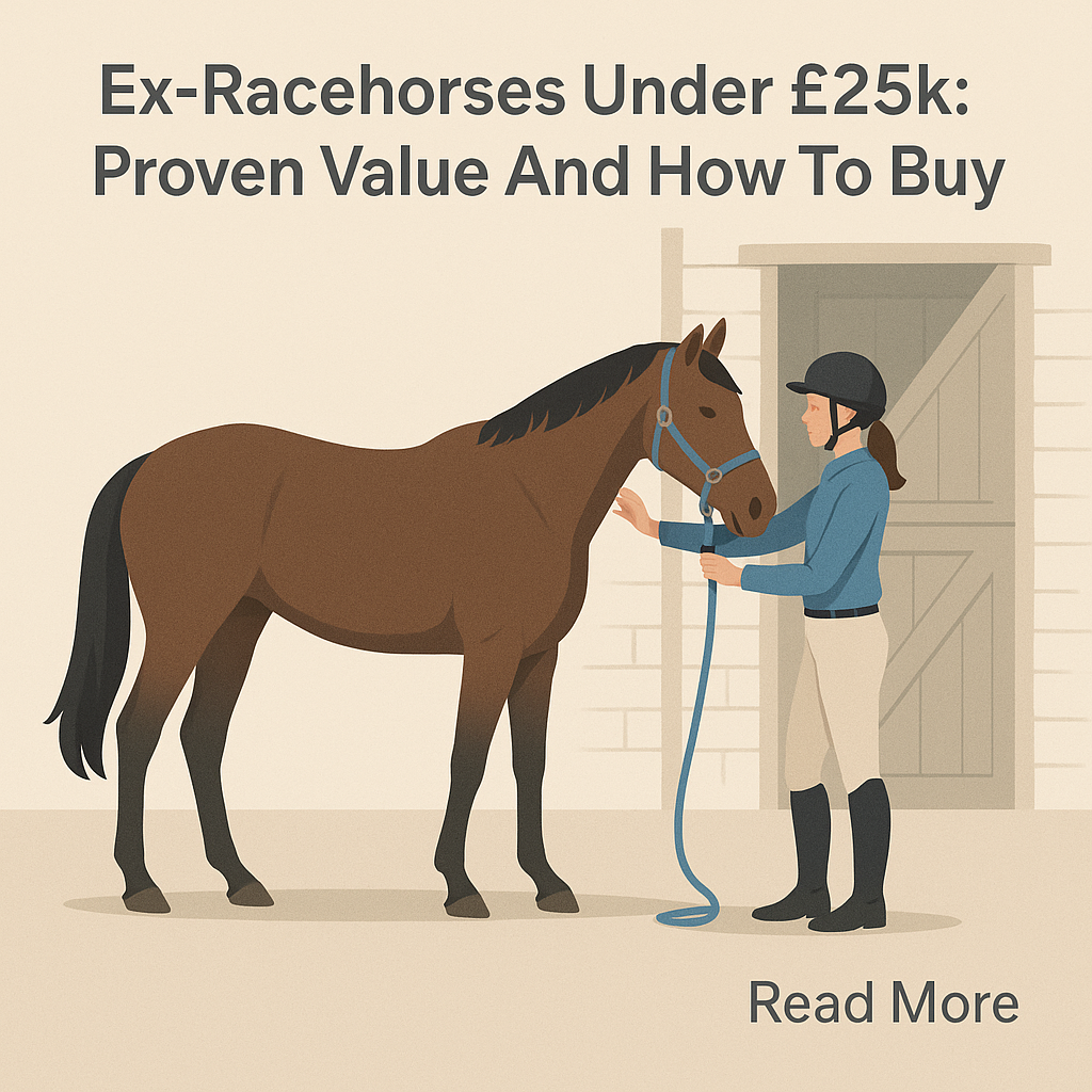 Ex-Racehorses Under £25k: Proven Value And How To Buy- just horse riders