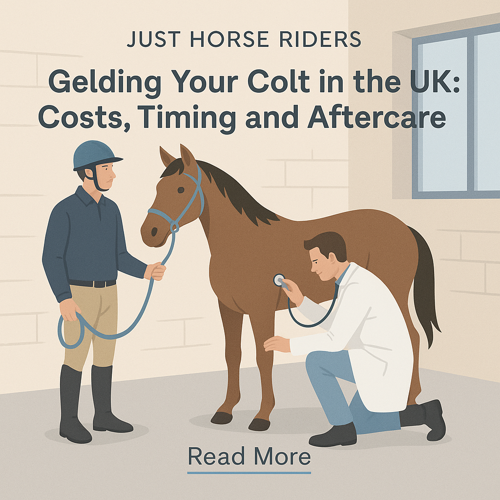 Gelding Your Colt In The UK: Costs, Timing And Aftercare- just horse riders