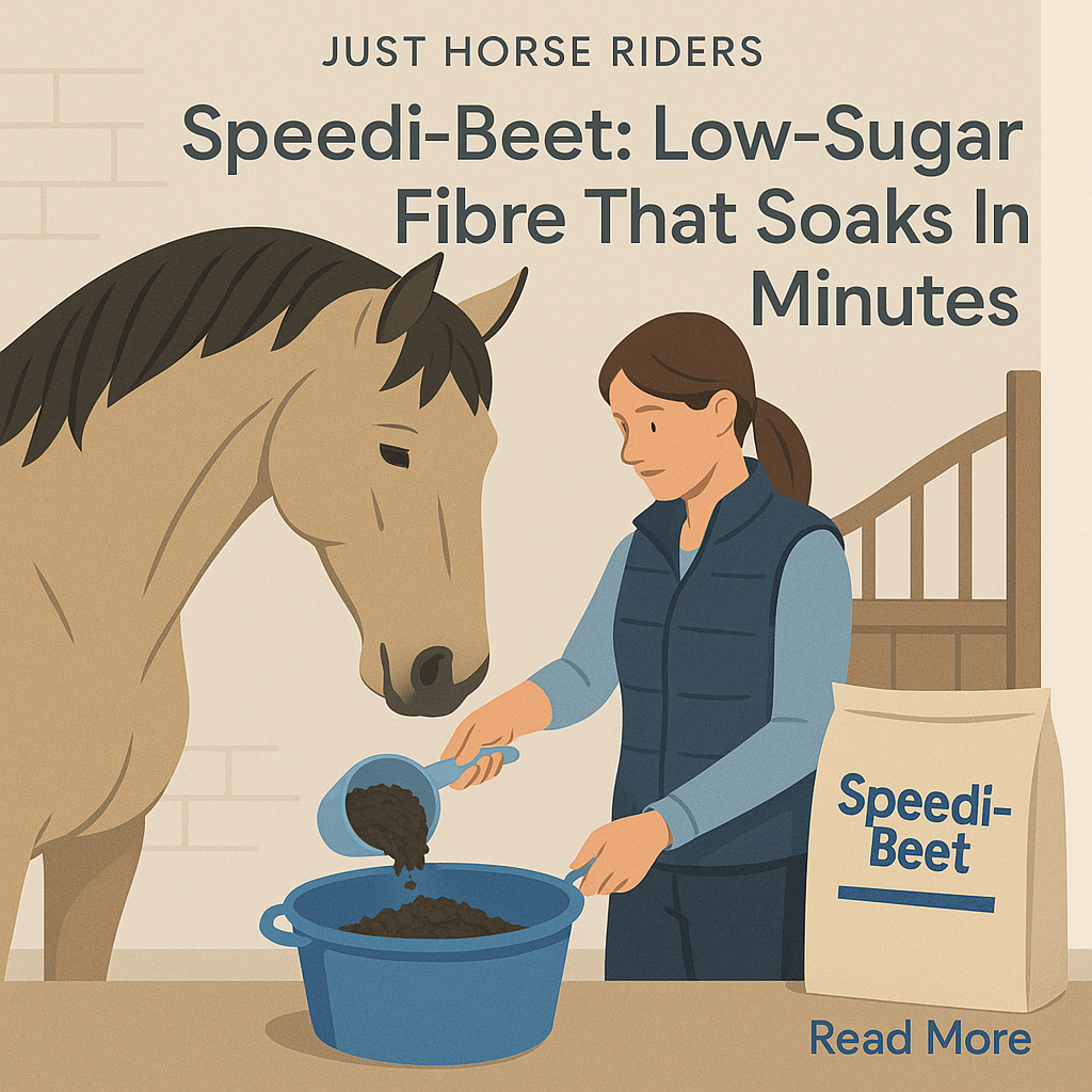 Speedi-Beet: Low-Sugar Fibre That Soaks In Minutes- just horse riders