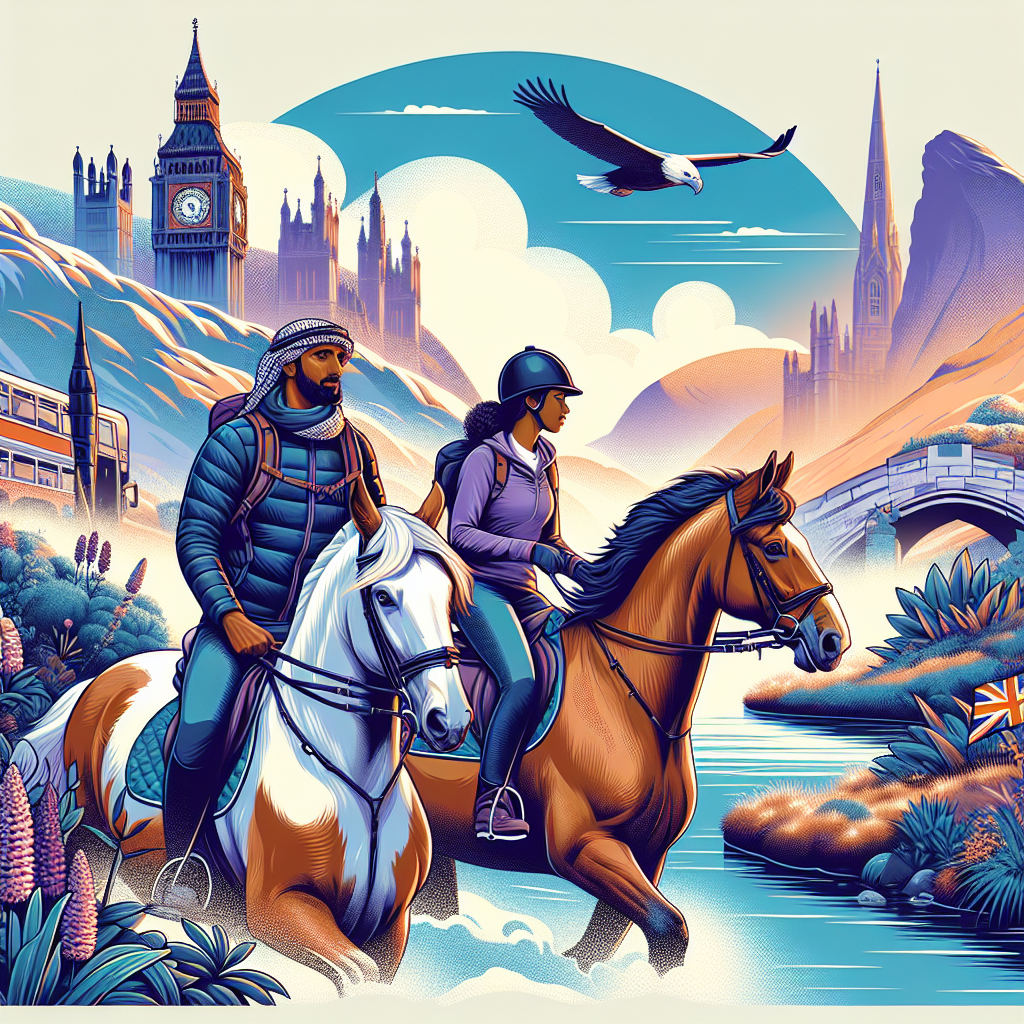 Explore the United Kingdom's Most Scenic Equestrian Trails for Adventure Lovers- just horse riders