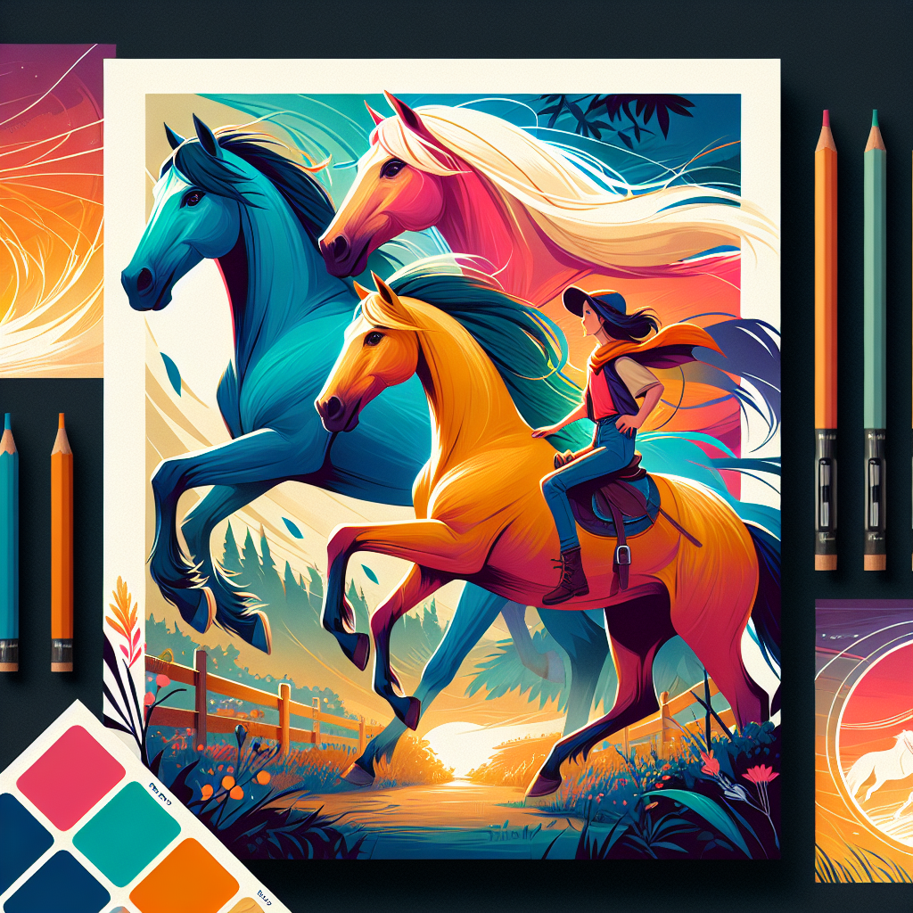 The Heartwarming Journey of Mylo and Myka: Discover the Magic of Horse Breeding, Foaling, and Friendship- just horse riders