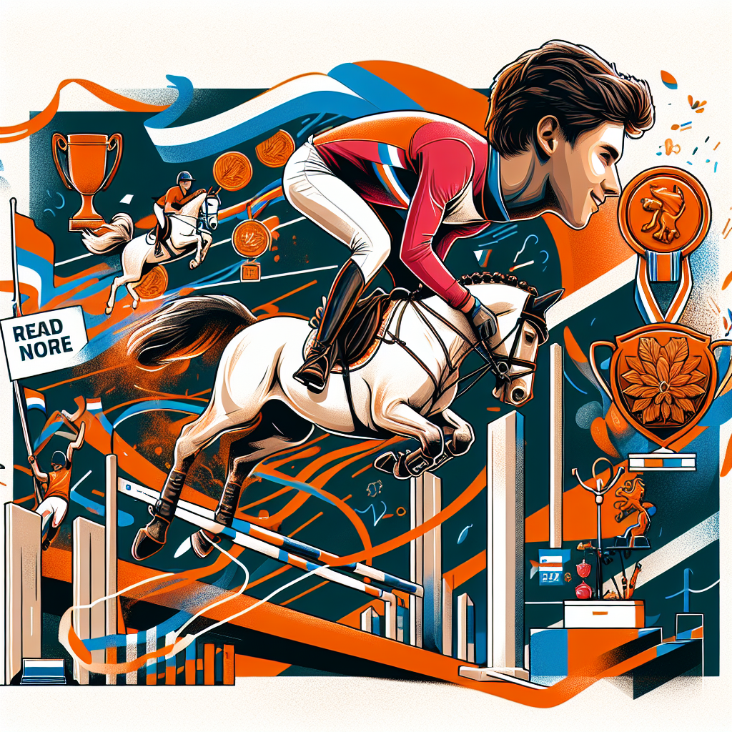 Climbing The Equestrian Ranks: The Inspiring Journey of Lars Kersten, Dutch Equestrian Prodigy and His Victorious Leap at the Longines FEI Jumping World Cup- just horse riders