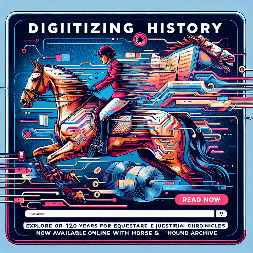 Digitizing History: Explore Over 120 Years of Equestrian Chronicles Now Available Online with Horse & Hound Archive- just horse riders
