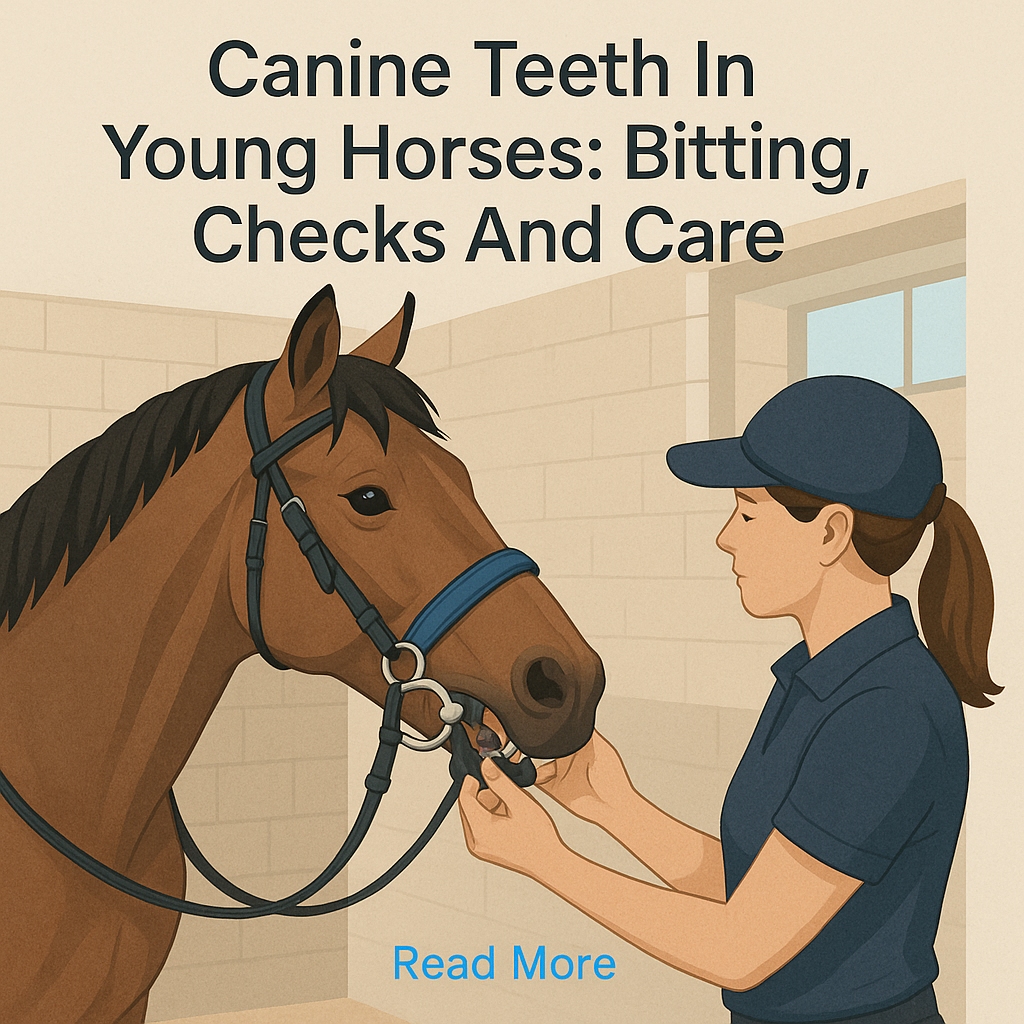 Canine Teeth In Young Horses: Bitting, Checks And Care- just horse riders