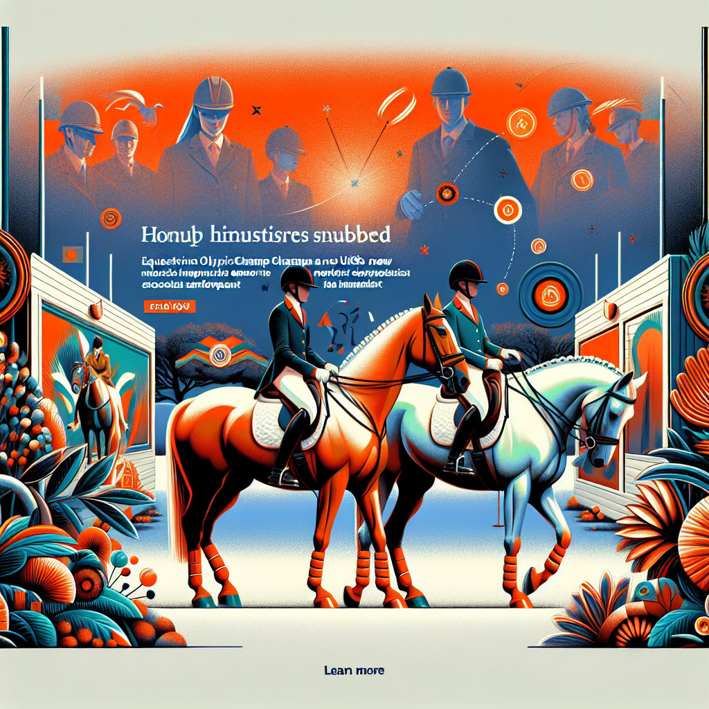 Equestrian Olympic Champs Snubbed As UK's New Honours Criteria Emphasize Social Impact- just horse riders