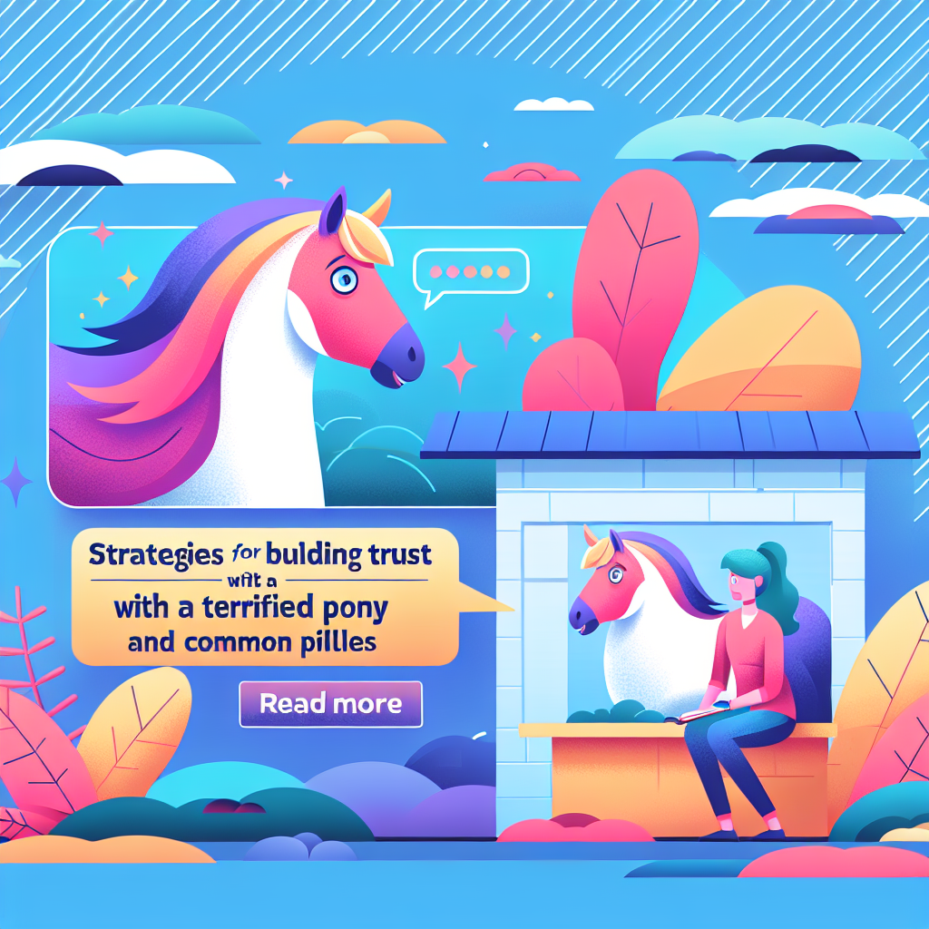 Strategies for Building Trust with a Terrified Pony: Expert Tips and Common Pitfalls- just horse riders