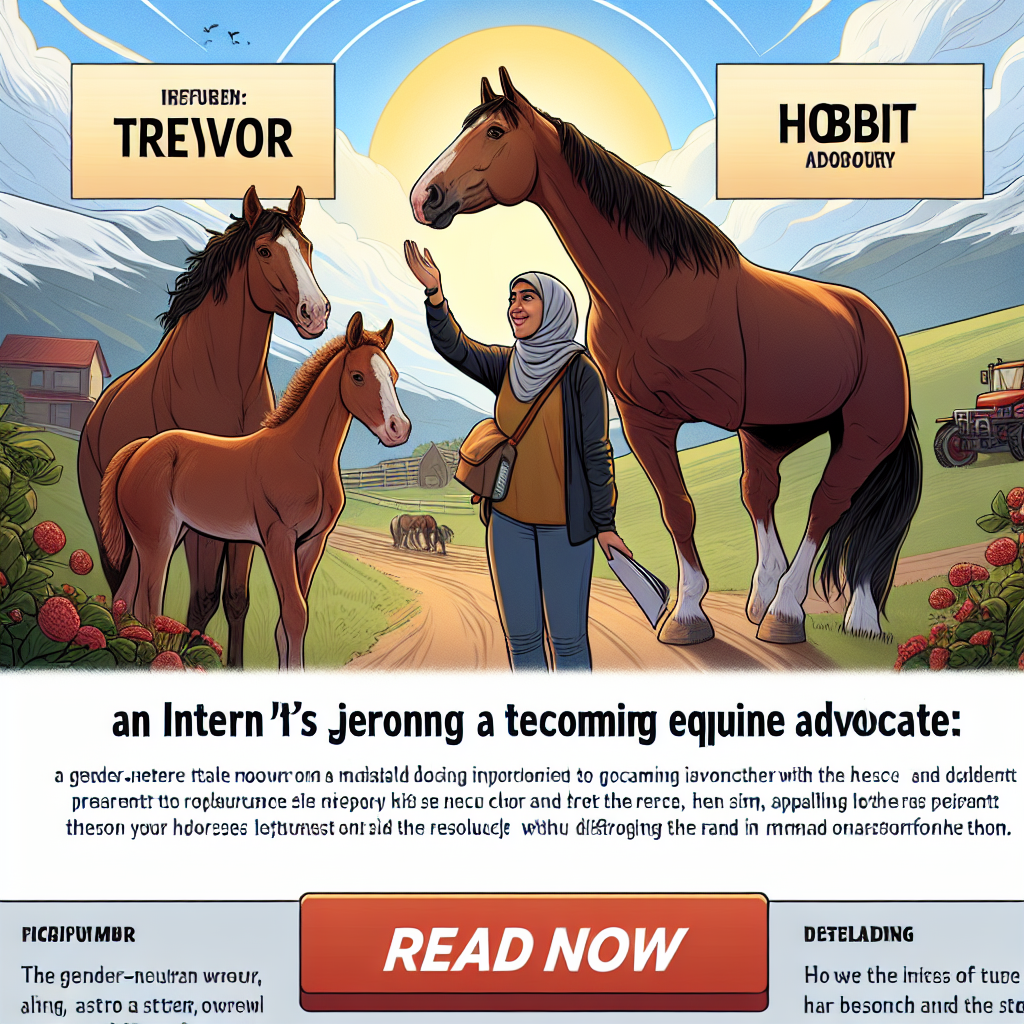 From Intern To Equine Advocate Robin Howie's Rescue Journey With Trevor And Hobbit- just horse riders