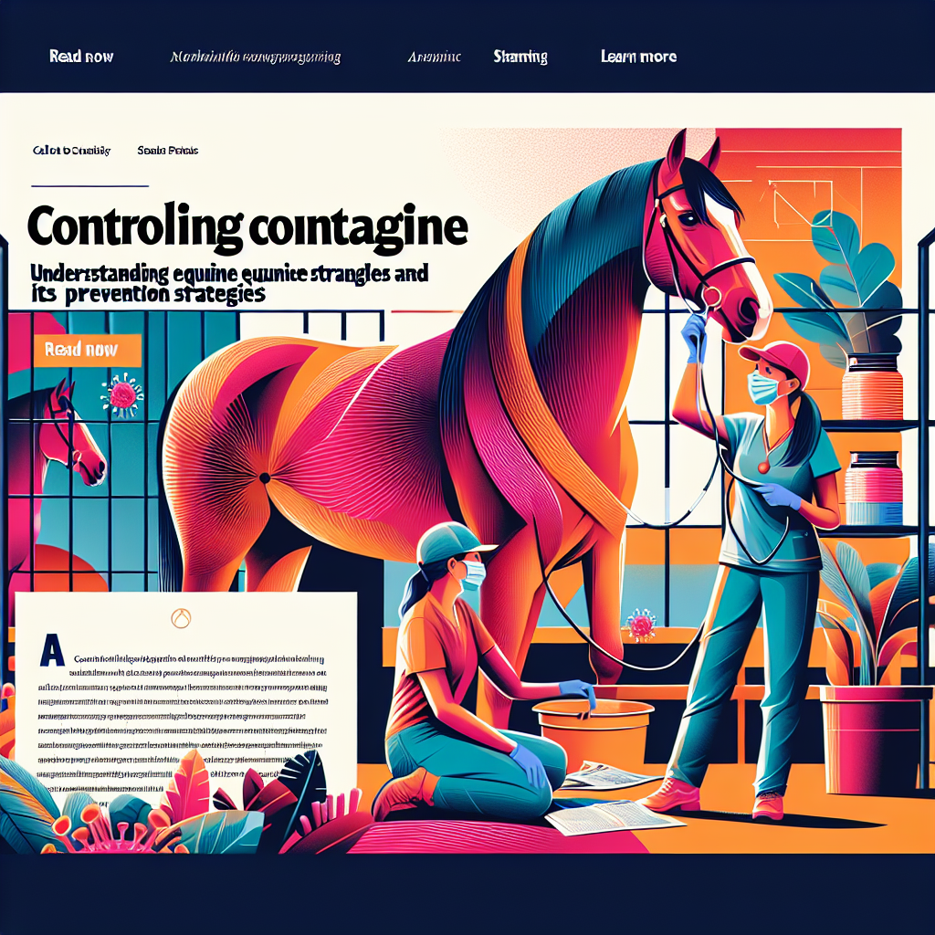 Controlling Contagion Understanding Equine Strangles And Its Prevention Strategies- just horse riders