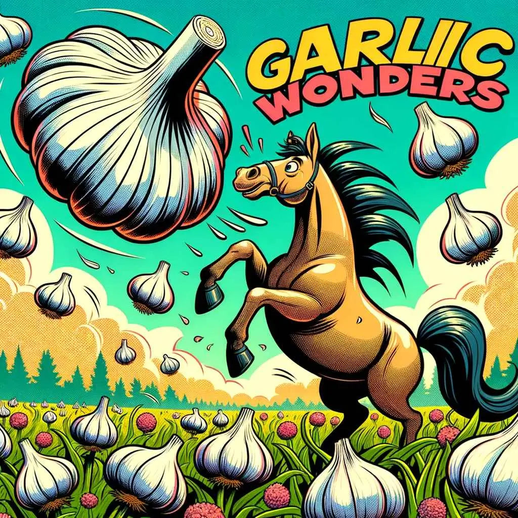 Unlocking the Secrets: How Garlic Enhances Horse Health & Repels Pests