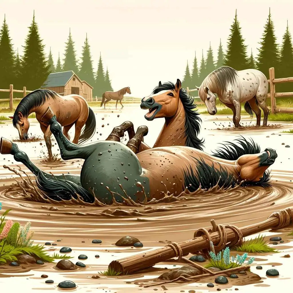 Unveiling How Wild Horses Stay Clean - just horse riders