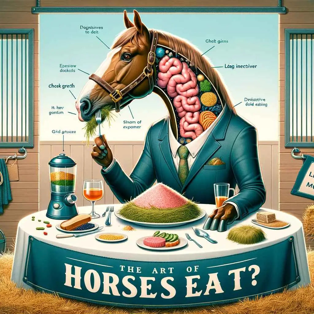 How Do Horses Eat? - just horse riders