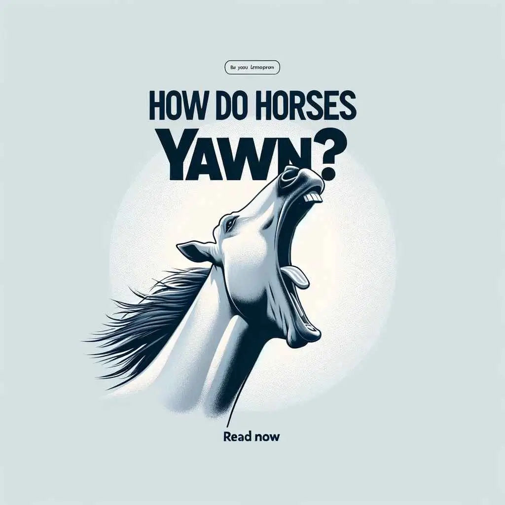 How Do Horses Yawn? - just horse riders
