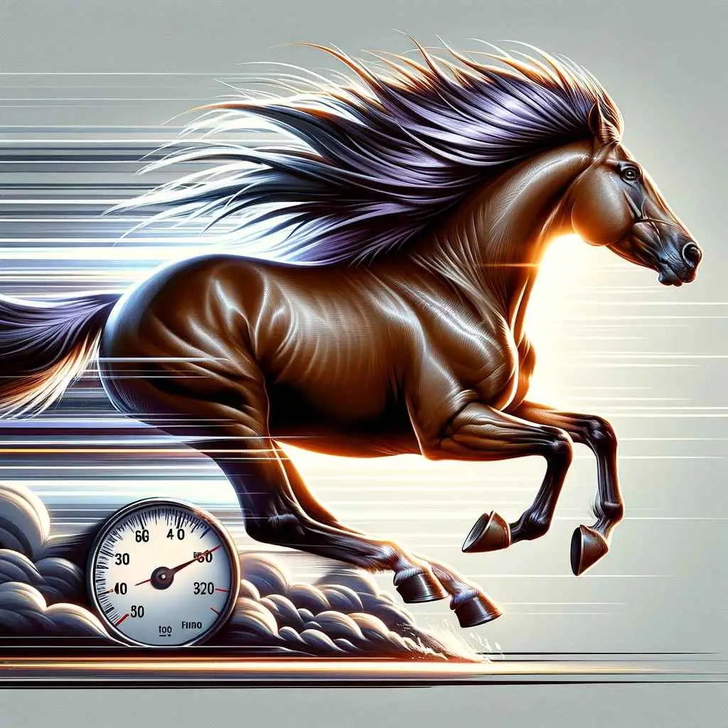 how fast can a horse gallop - just horse riders