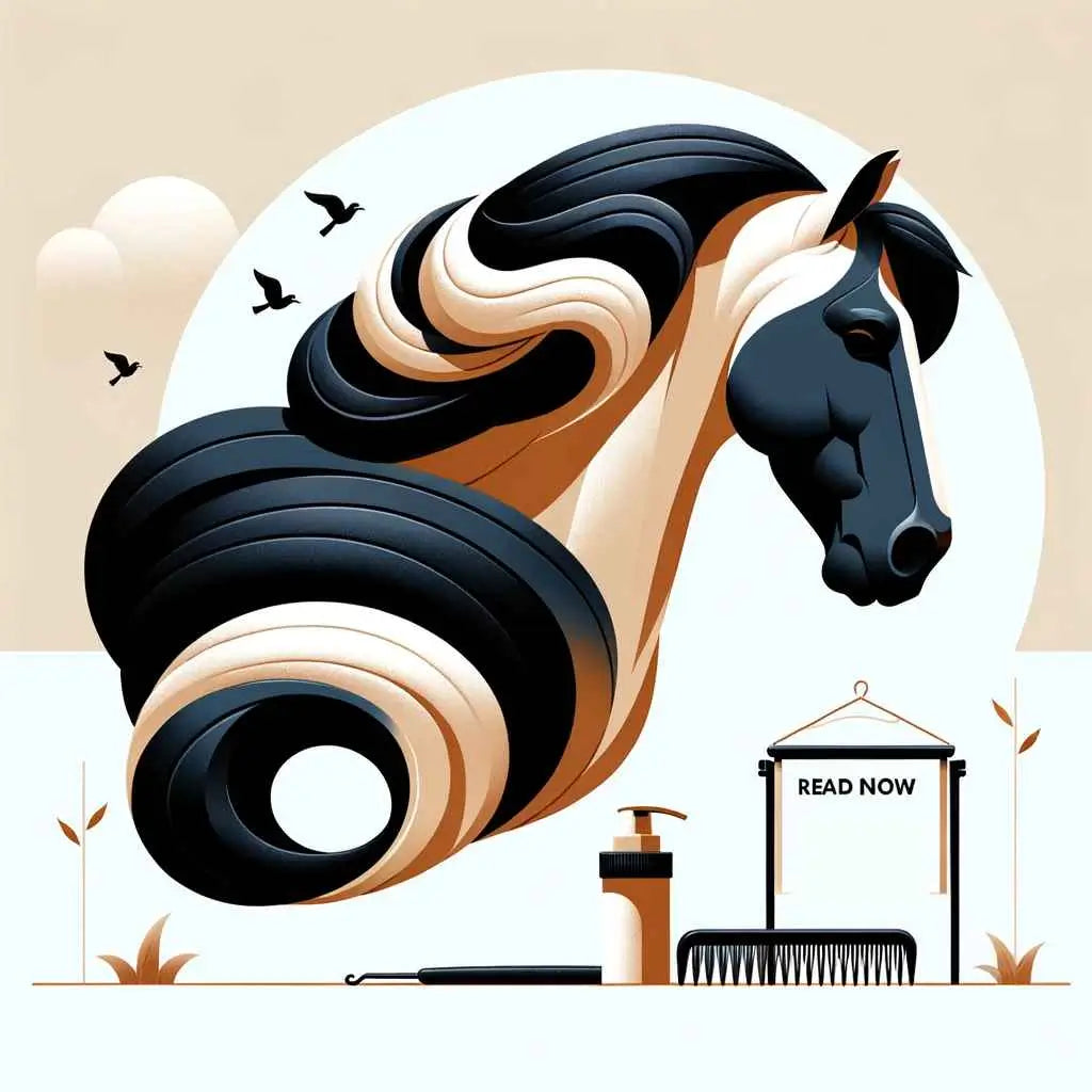 How Fast Does a Horses Mane Grow? - just horse riders