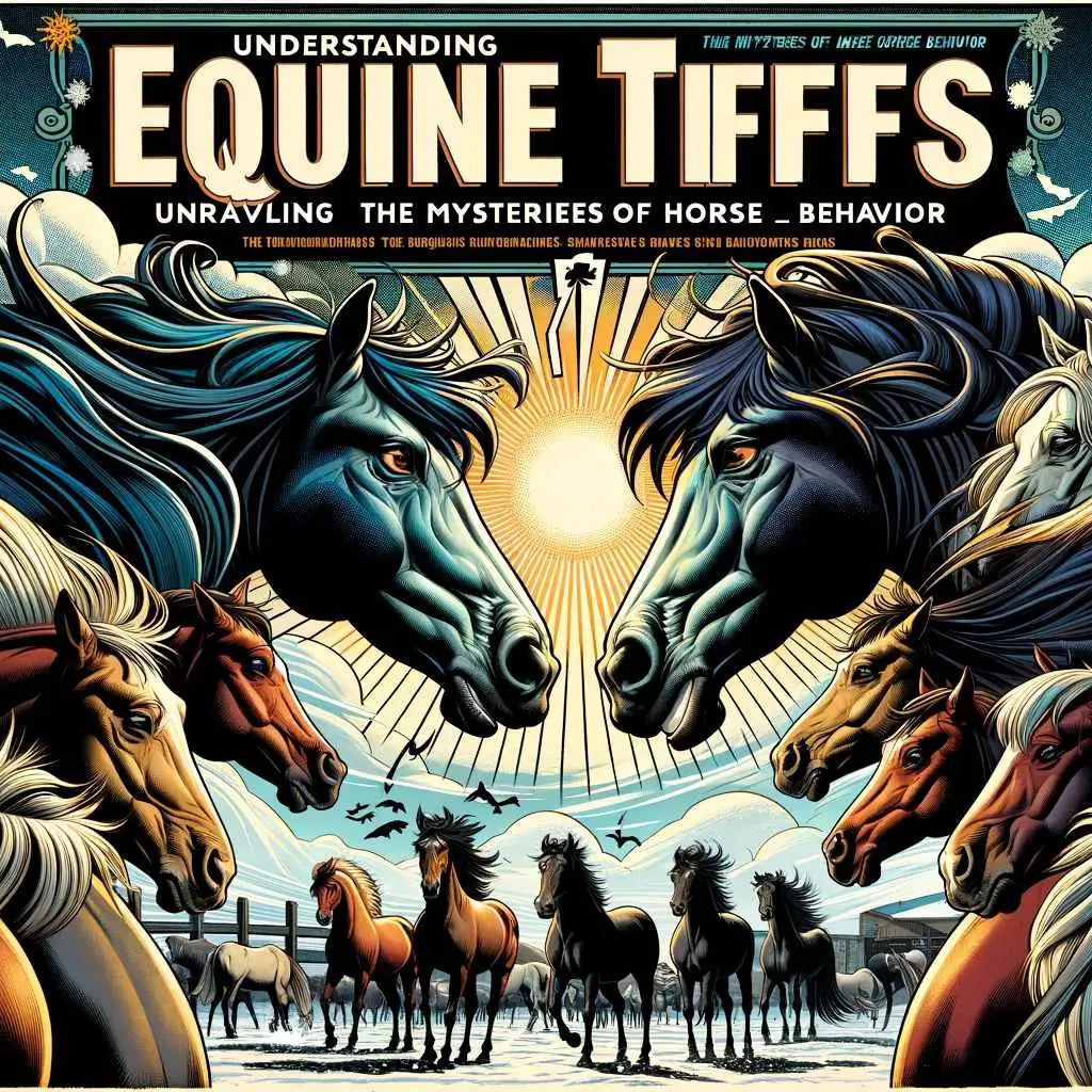 understanding equine fighting - just horse riders