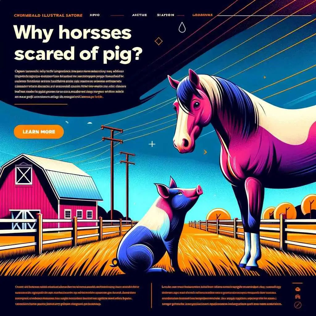 The Fear Factor: Why Are Horses Scared of Pigs and How to Help - Just Horse Riders