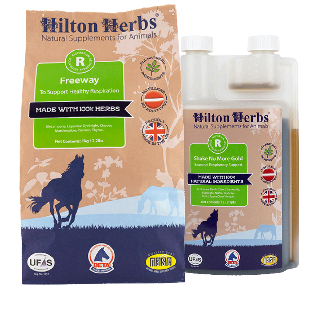 Hilton Herbs horse respiratory supplements
