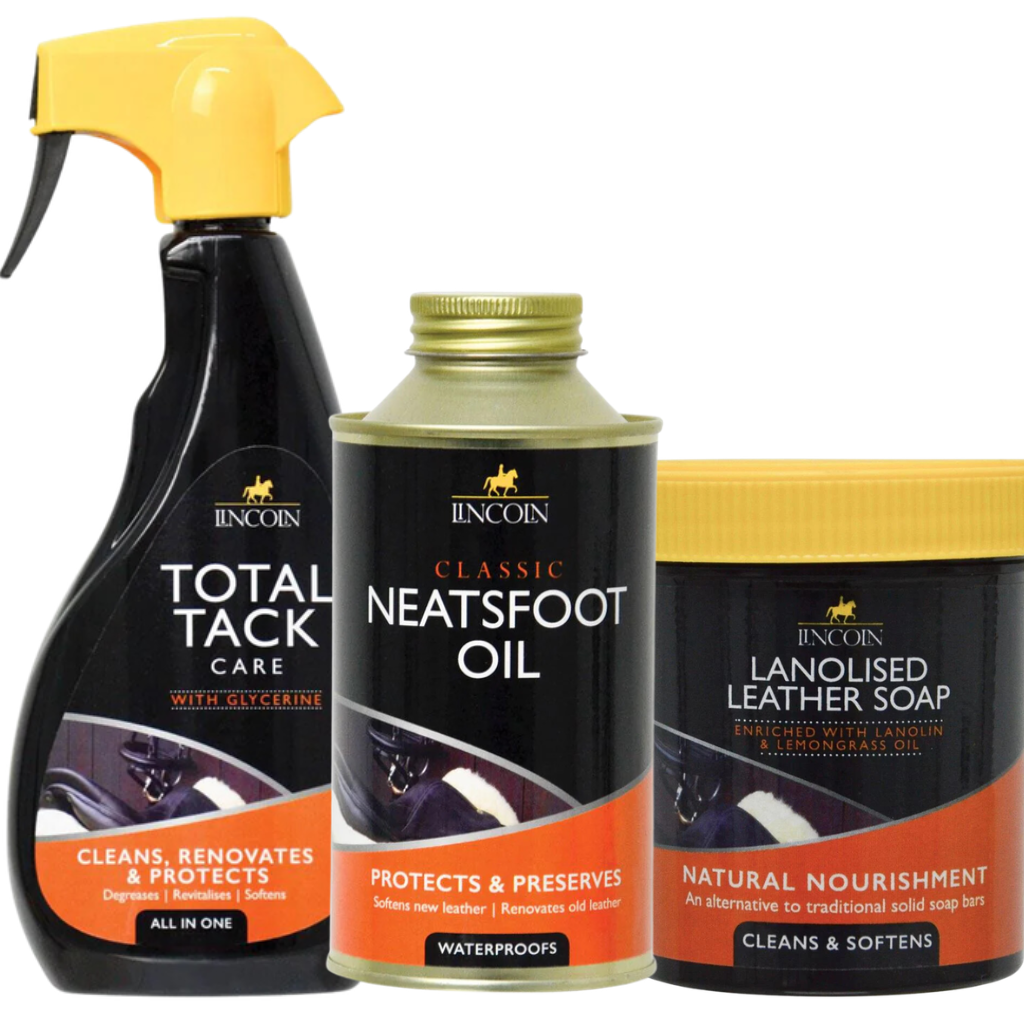 Lincoln leather and tack care