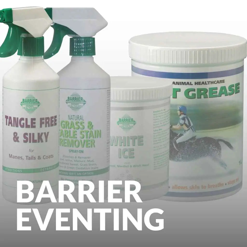 barrier eventing products - just horse riders