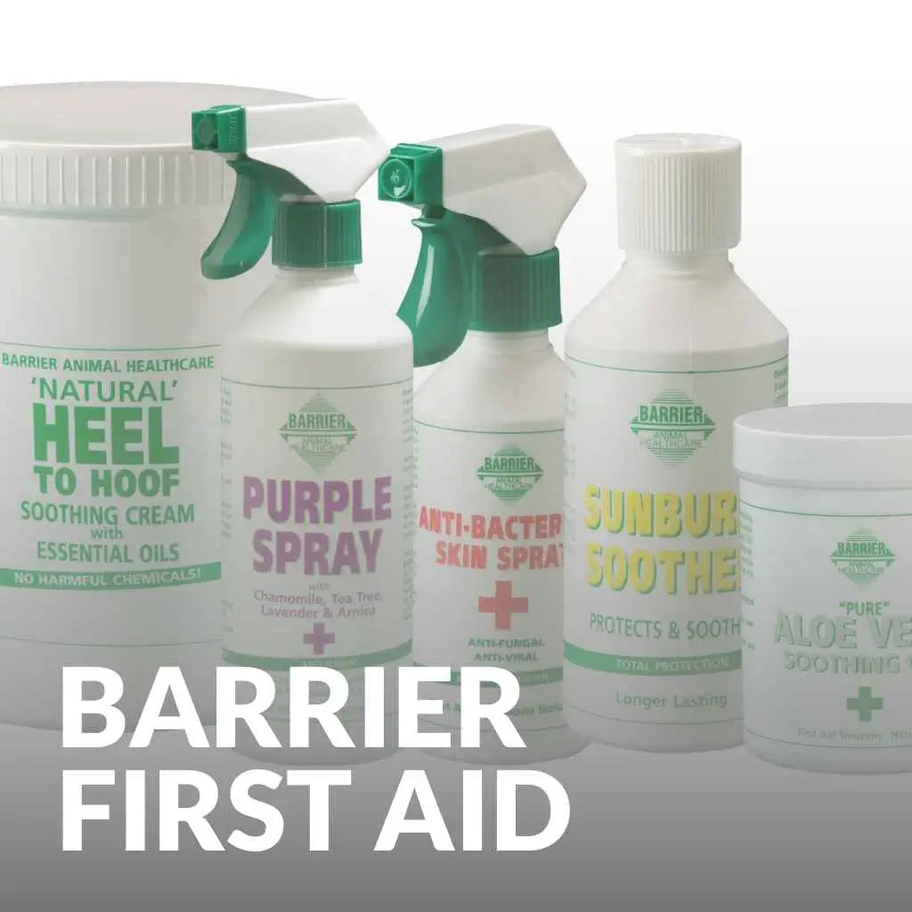 barrier first aid - just horse riders