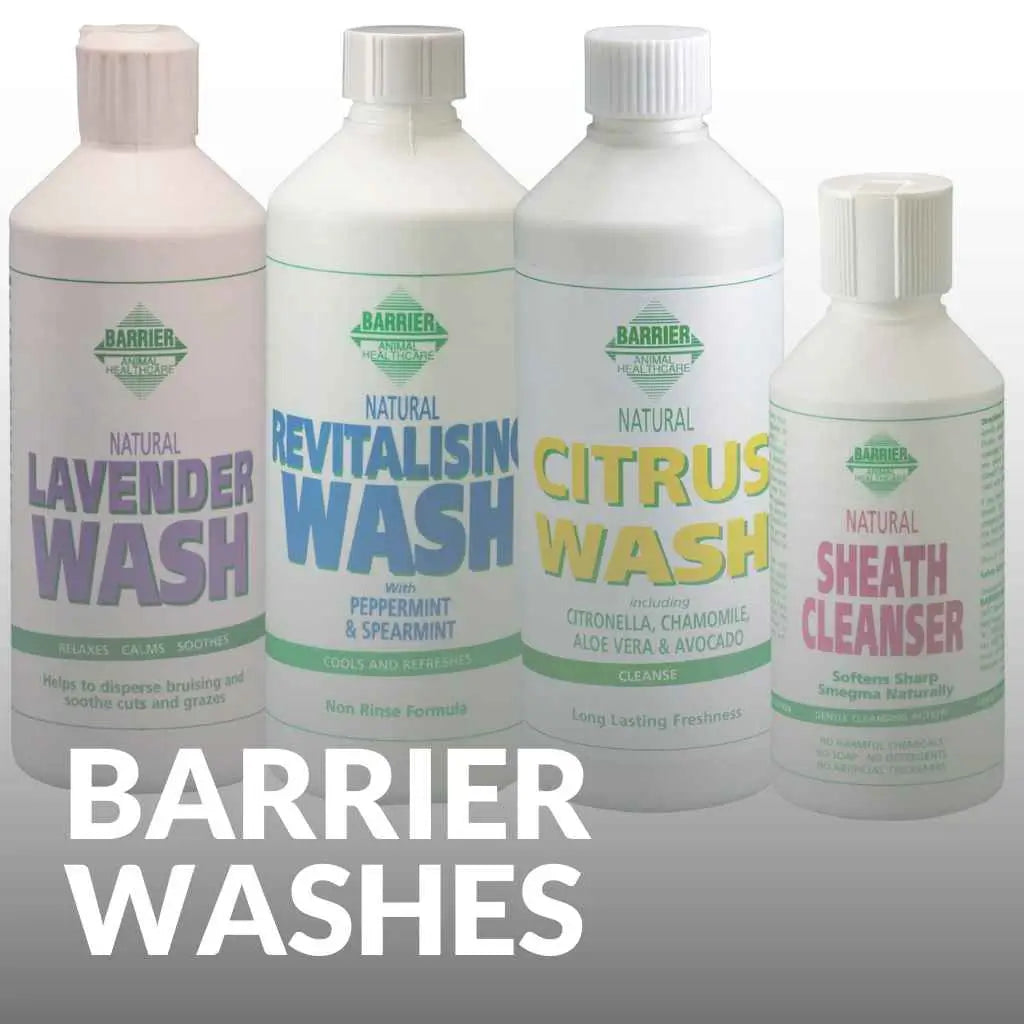 Barrier's Premium Equestrian Wash Collection for Elite Horse Care