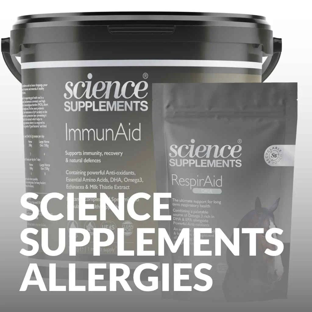 horse allergies science supplements