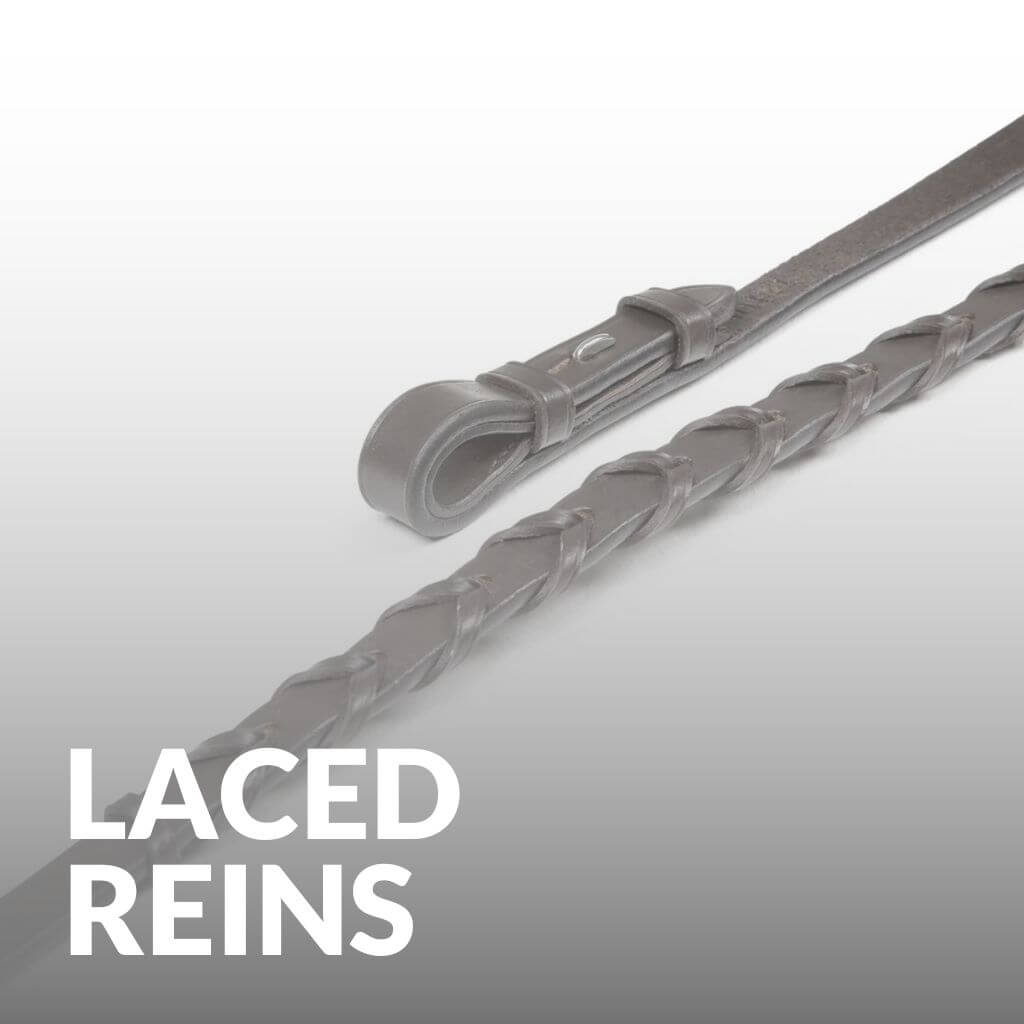 Laced Reins - Discover the Elegance: Laced Riding Reins