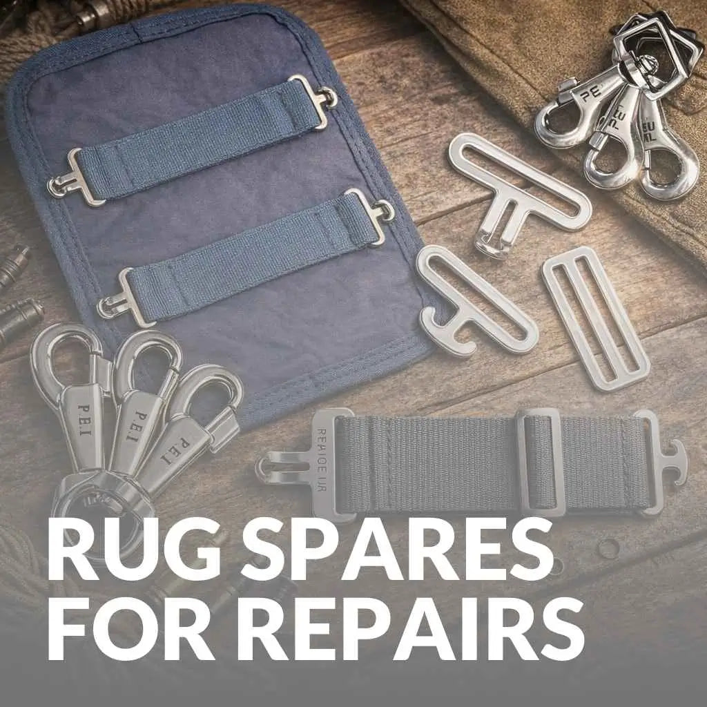 Rug Spares For Repairs – Shop Replacement Straps, Buckles & Clips Now