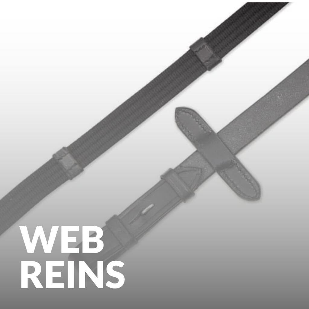 Quality Web Horse Riding Reins | Shop Now | Just Horse Riders