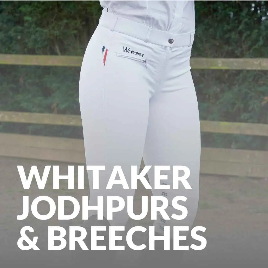 john whitaker jodhpurs and breeches - just horse riders