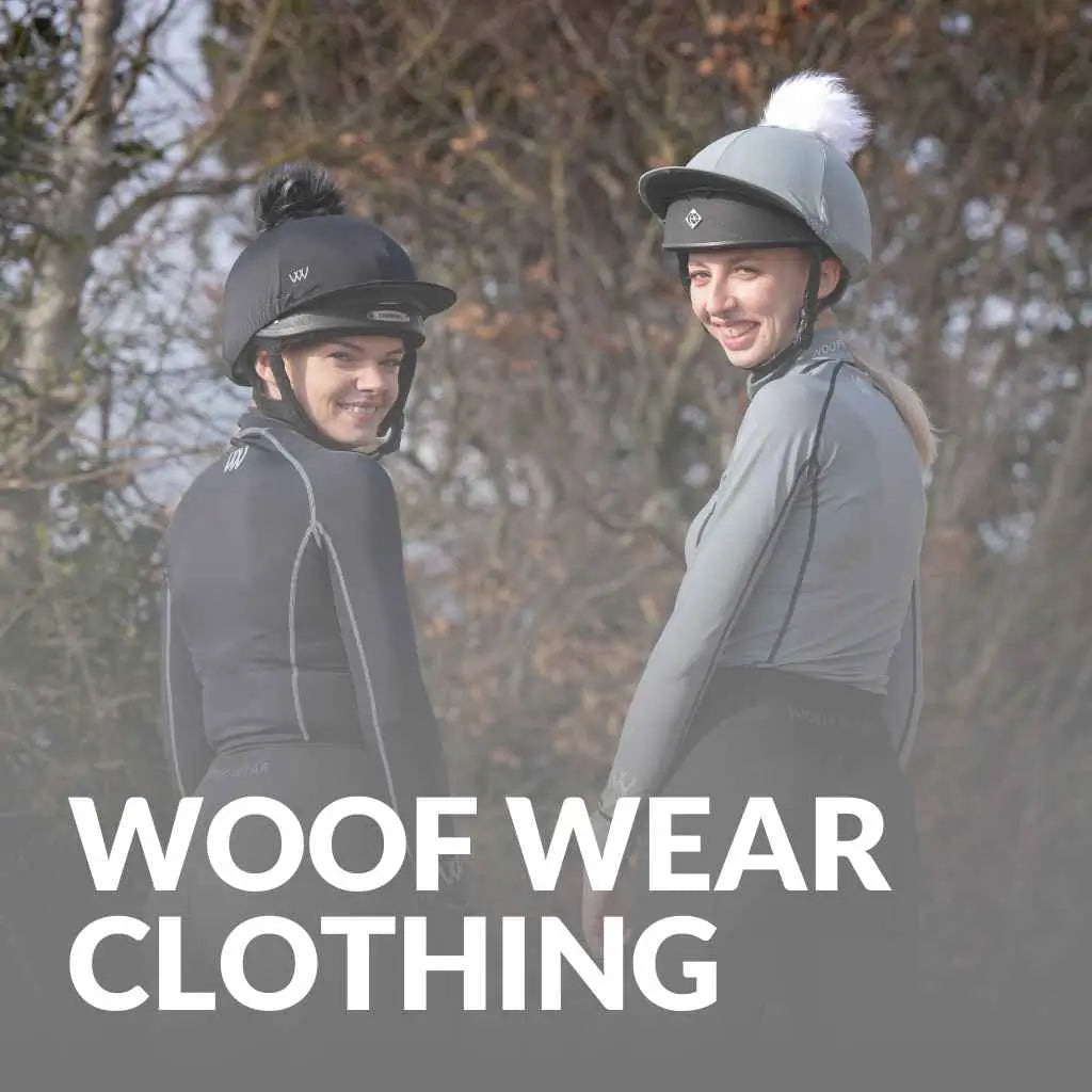 woof wear clothing - just horse riders