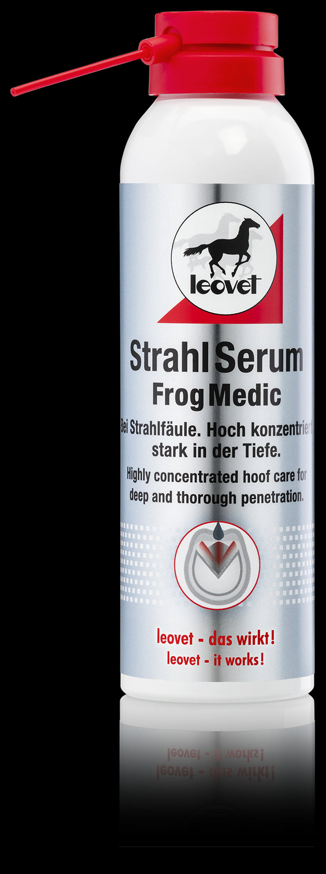 Leovet Frogade C/W Brush - brush-on application for cleaning and stimulating frog