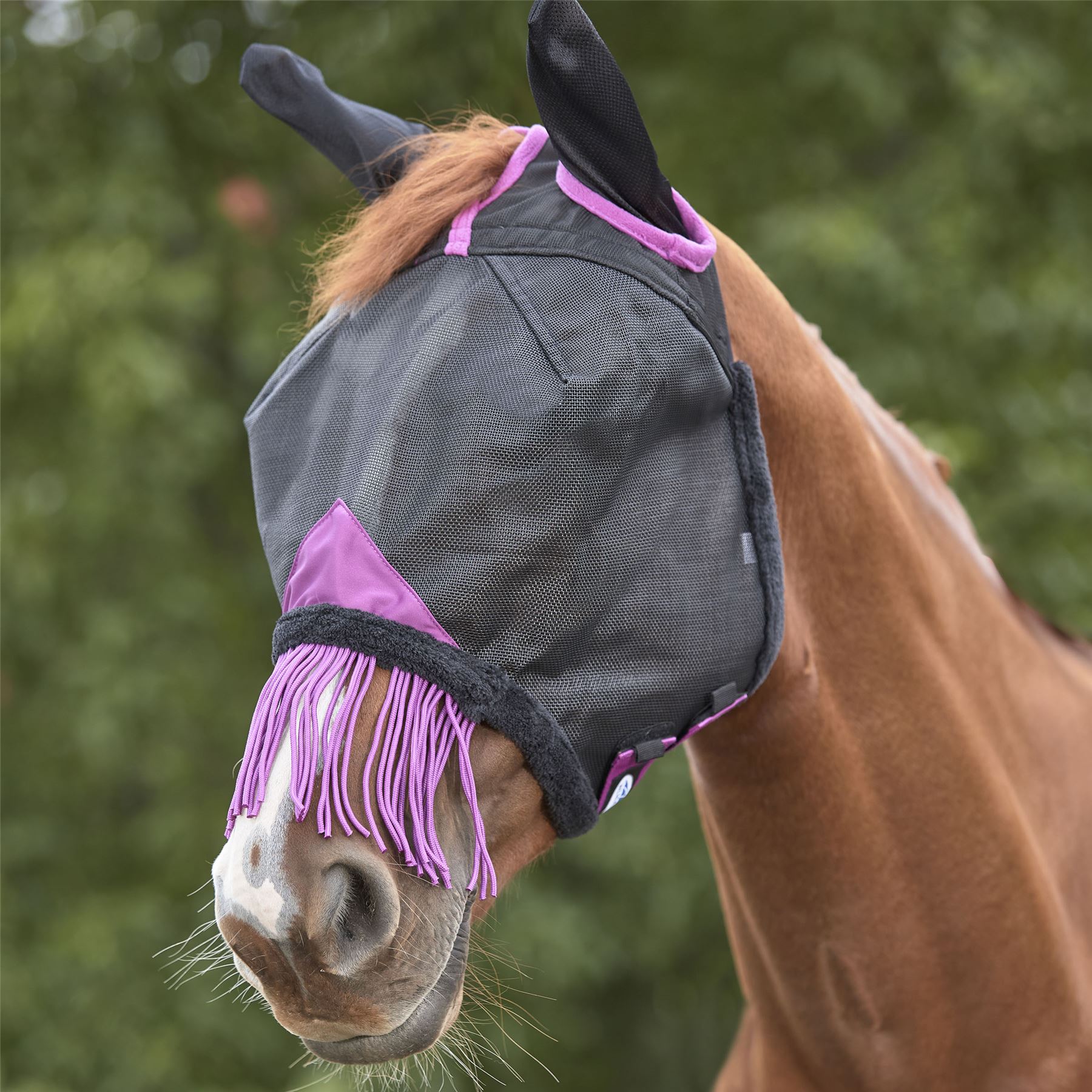 Weatherbeeta Comfitec Deluxe Durable Mesh Mask With Ears & Tassels - Just Horse Riders