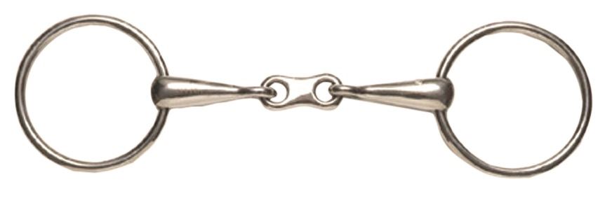 Korsteel Thin Mouth Loose Ring French Link Snaffle - Just Horse Riders