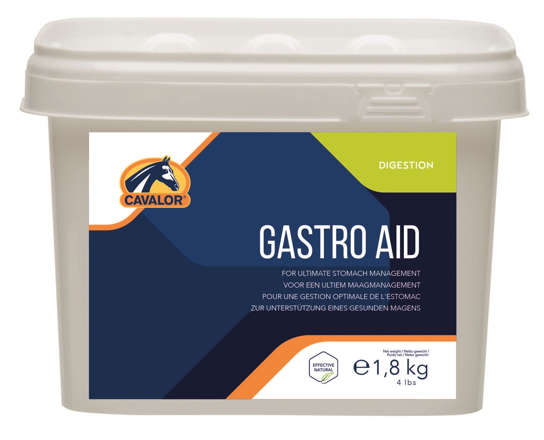 Cavalor Gastro Aid supplement for horse gastric health and ulcer prevention