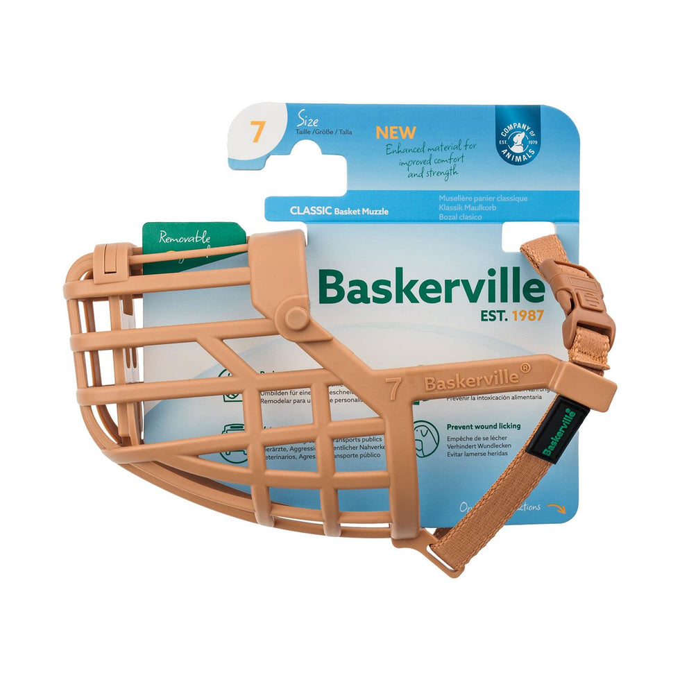 Baskerville Classic Muzzle Next Day Delivery Comfortable Just