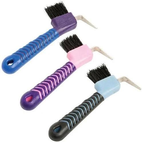 Roma Deluxe Hoof Pick With Soft Grip - Just Horse Riders