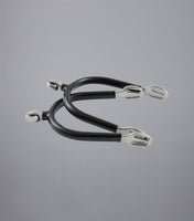 Premier Equine Rubber Covered Roller Ball Spurs