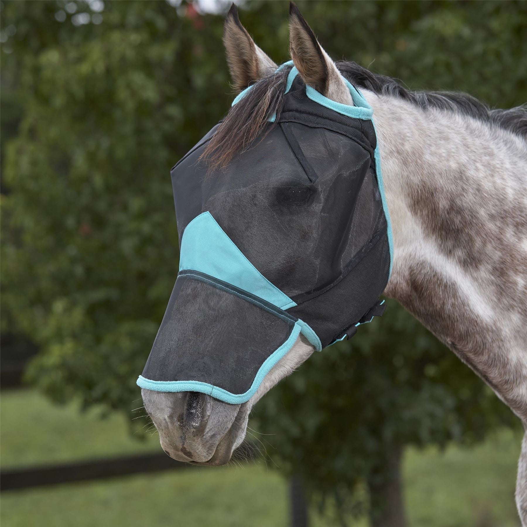 Weatherbeeta Comfitec Deluxe Fine Mesh Mask With Nose - Just Horse Riders