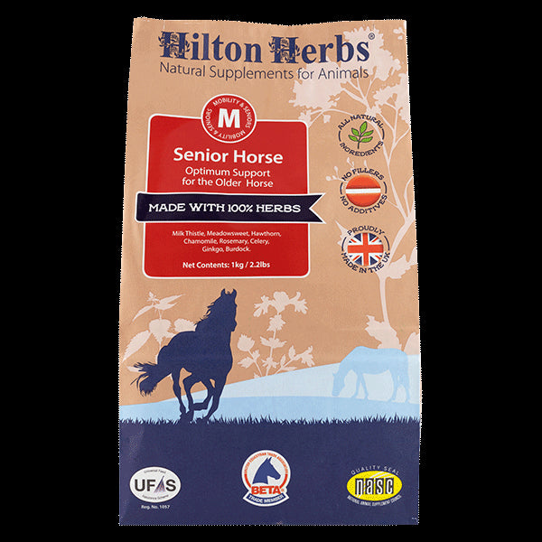 Hilton Herbs Senior Horse for Optimal Equine Health