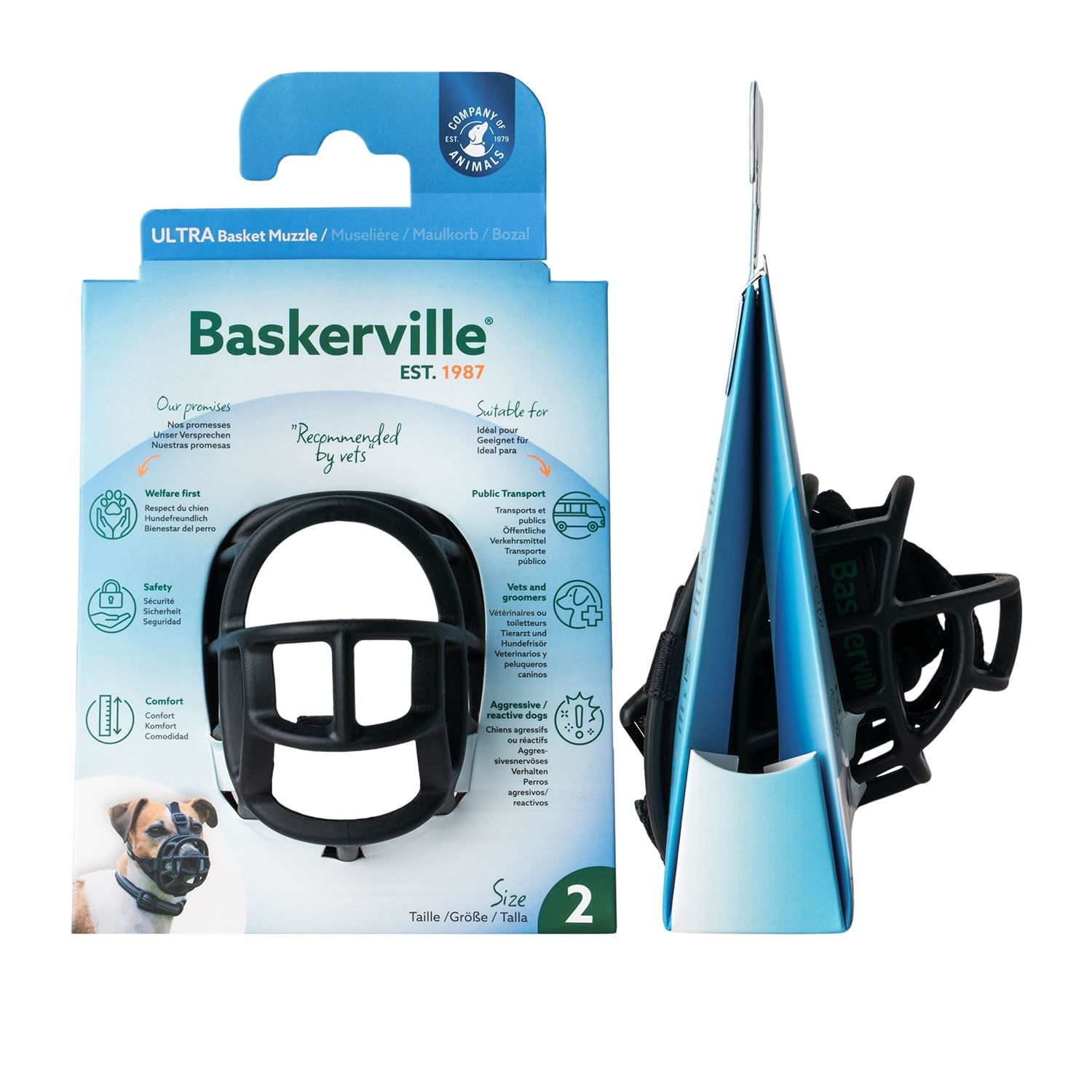 Baskerville Ultra Basket Muzzle - Just Horse Riders