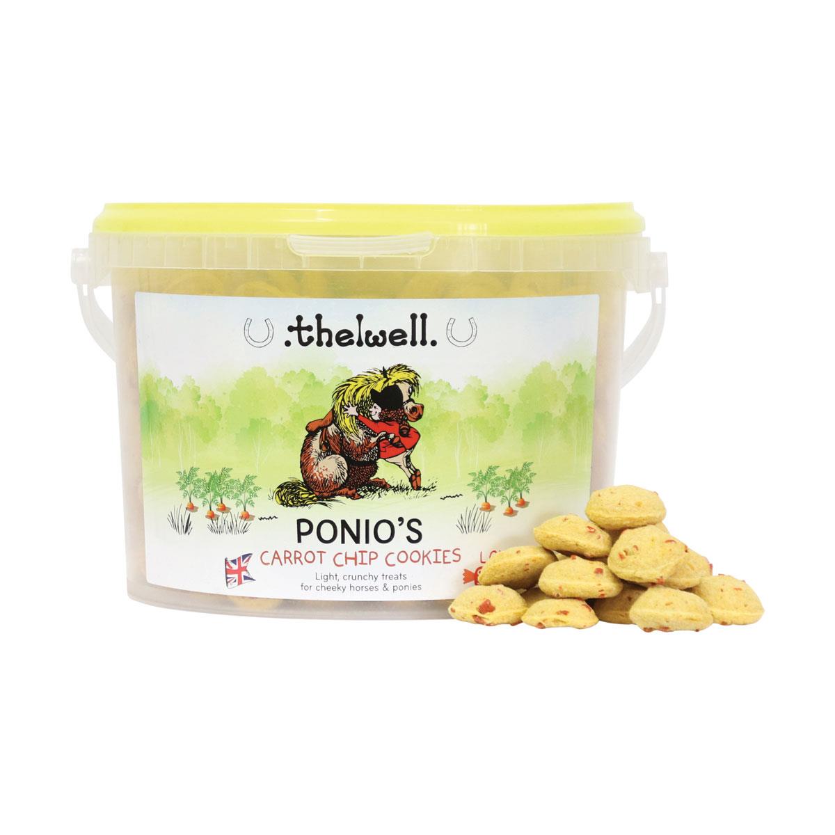 Thelwell Ponio Treats, carrot-chip cookies for horses