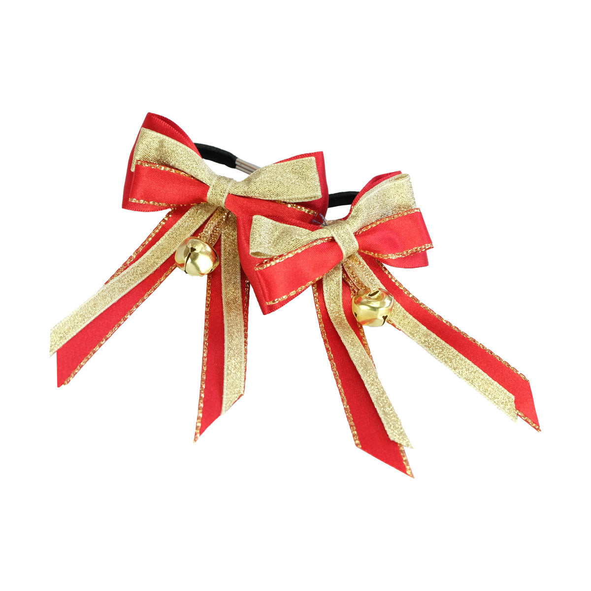 Showquest Piggy Bow & Tails With Bells - Just Horse Riders