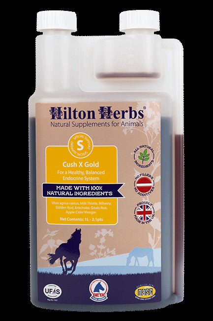 Hilton Herbs Cush X Gold - The Midas Touch for Horse Health